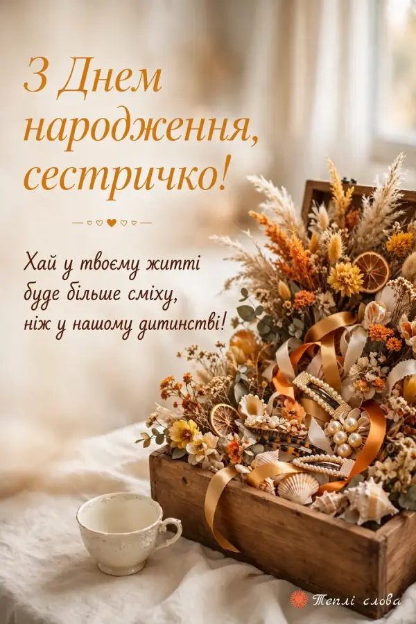 Дерев'яна скринька з заколками, мушлями й сухоцвітами — сміху більше, ніж у дитинстві